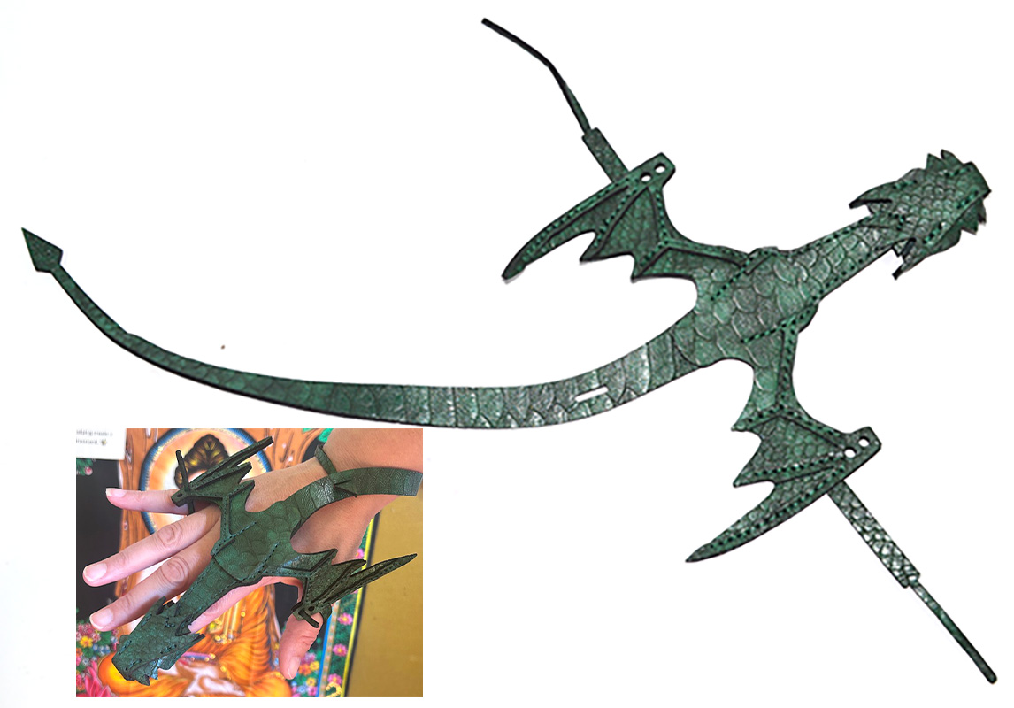 (image for) Green Dragon hand pet